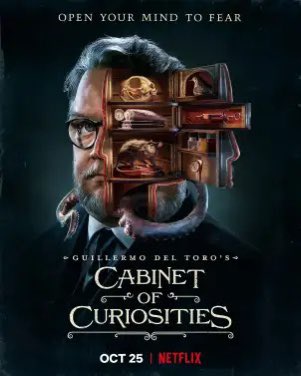 diegosky_'s tweet photo. Acabo de ver el primer episodio del  Cabinet of Curiosities dirigido por Guillermo Navarro y me ha encantando, definitivamente es una buena combinación de los dos Guillermos. También hay que decir que  @RealGDT tiene una mente extraordinaria, espero algún día llegar a su nivel. https://t.co/yUxWF1EPm6
