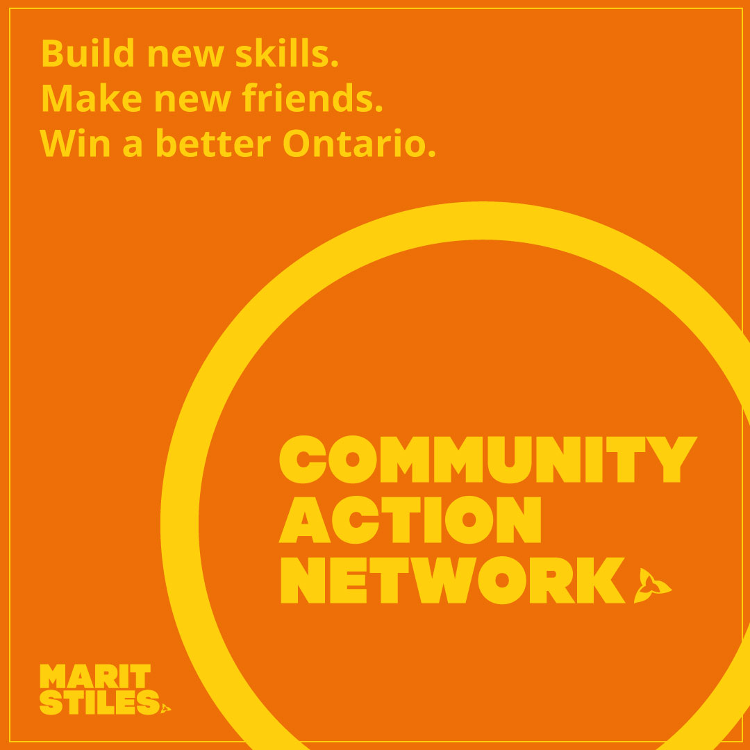 This leadership election is our opportunity to grow our party and lay the foundation for victory. That’s why we’re launching a new program to help volunteers across ON level up with training from a network of experienced activists and mentors. Join us! maritstiles.ca/training