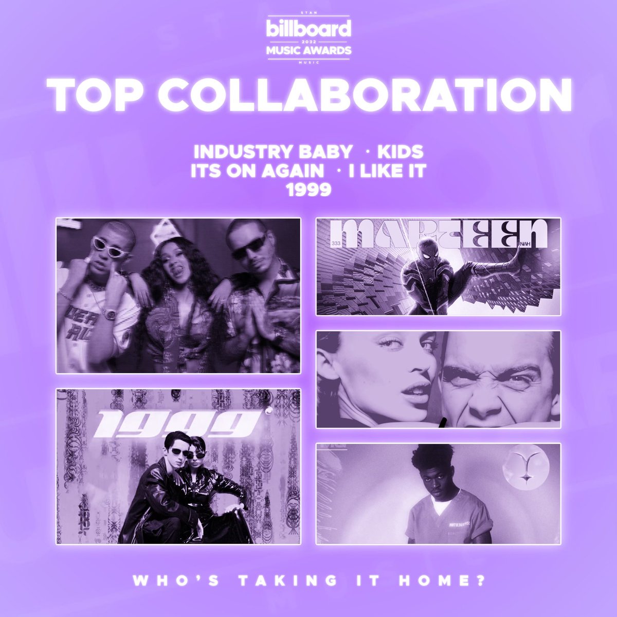 vivibridoux's tweet photo. SHEโS ARRIVED! @itsvenusdemilo is back to introduce the next award โ #TopCollaboration #2032BBMAs ๐ https://t.co/pOW2N64lJj