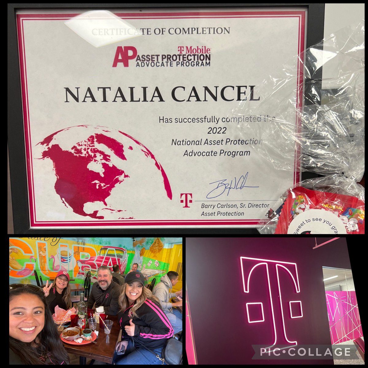 Angel Gomez (@angelgomez143) on Twitter photo Congratulations to @natalia_cancel on her AP Advocate program graduation 🎓She is truly living the Never Stop Growing value 🎉Proud to have her a part of T-Mobile & the Magenta Northstars. #Sisepuede💪🏽 #Central #Development <a href="/domjrcoleman/">Dom Coleman</a> @jennyabonce <a href="/Philly2Chicago/">PhillyPhanatic🦅®</a> <a href="/ChartierDoug/">Doug Chartier</a> Congratulations to @natalia_cancel on her AP Advocate program graduation 🎓She is truly living the Never Stop Growing value 🎉Proud to have her a part of T-Mobile & the Magenta Northstars. #Sisepuede💪🏽 #Central #Development <a href="/domjrcoleman/">Dom Coleman</a> @jennyabonce <a href="/Philly2Chicago/">PhillyPhanatic🦅®</a> <a href="/ChartierDoug/">Doug Chartier</a>