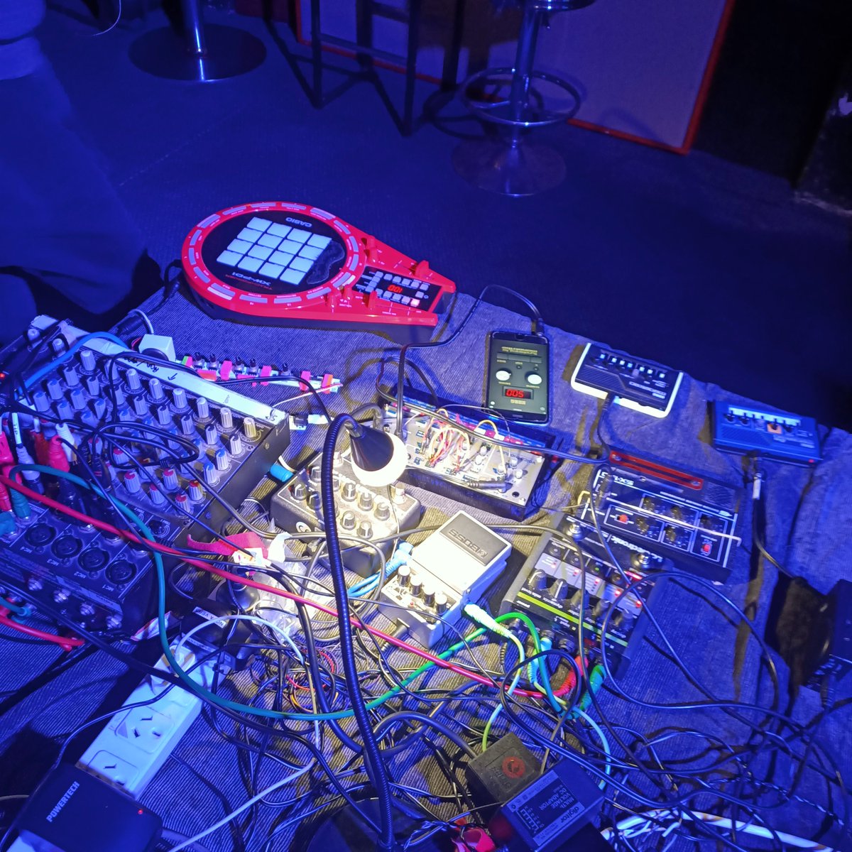 Looking forward to doing a solo Reductionist set tonight 8pm at Red Betty Bar in Brunswick for Live Electronic Musicians of Melbourne. My #microvirtuosity live setup will look something like this...