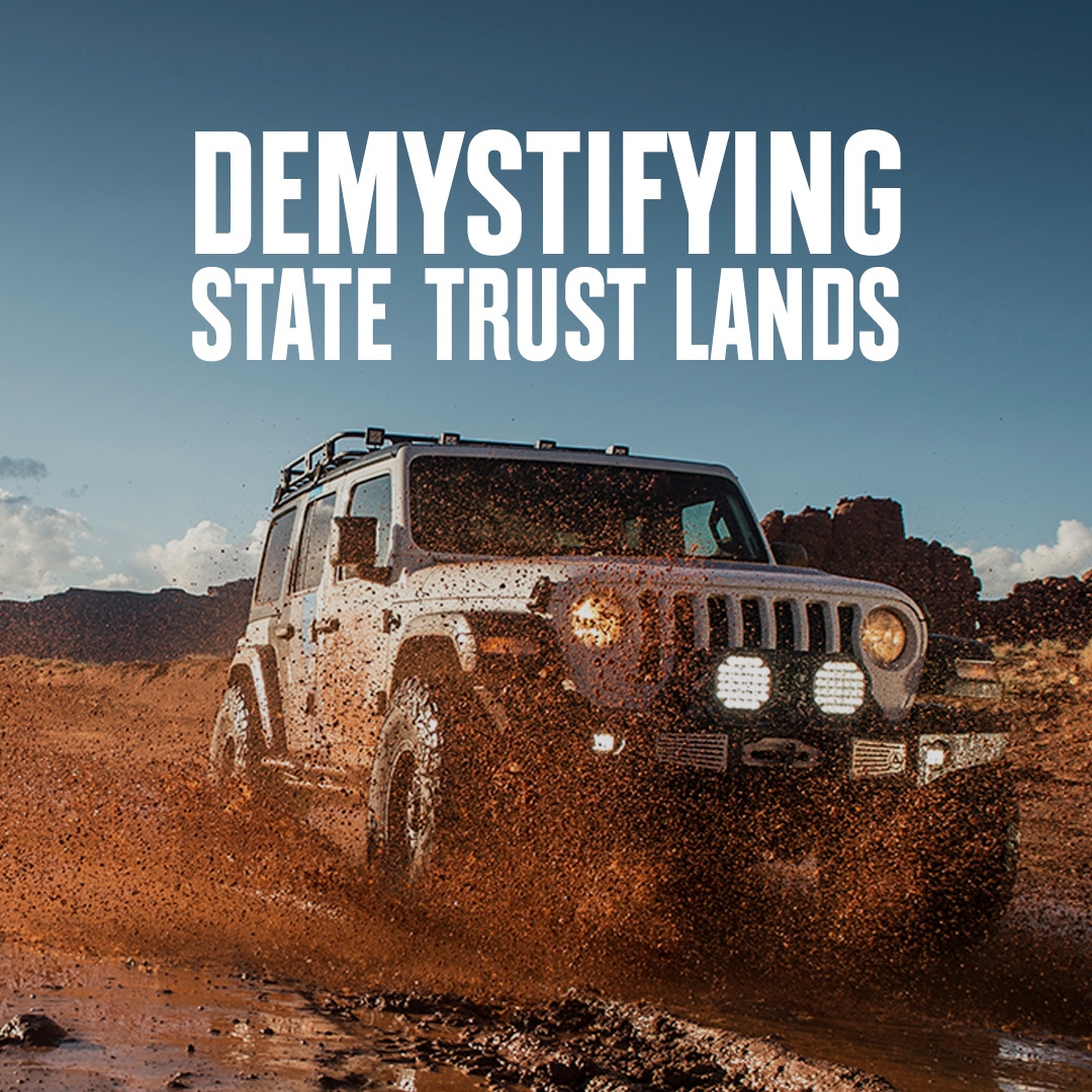 onxoffroad's tweet photo. "There are over 45 million acres of state trust lands, also commonly known as 'school lands,' across 20 states. Access opportunities and regulations on state trust lands vary from state to state. But what are these places and where did they come from?"

https://t.co/sINWZjxOhr https://t.co/LH02x4m6KA