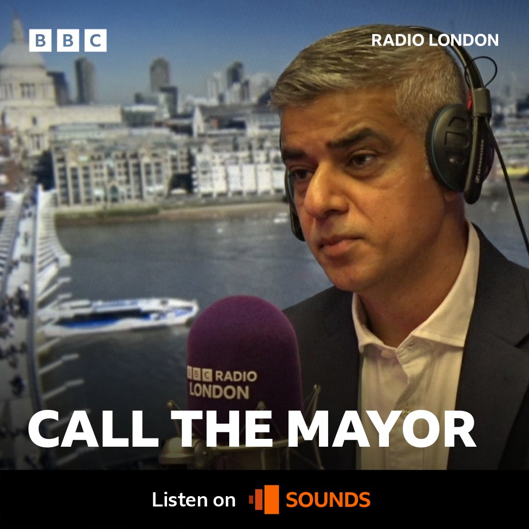 THIS WEDNESDAY: The Mayor of London, Sadiq Khan answers to YOU. Got a question? ☎️ Call 0800 731 2000 📩 Email Eddie@BBC.co.uk @MayorOfLondon | @EddieNestorMBE Listen live from 10am ⬇️ bbc.in/3fjOTT9