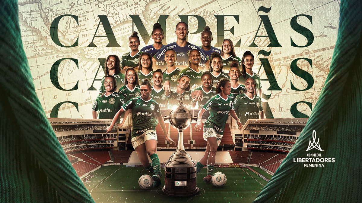 mmurilodias's tweet photo. A HISTÓRIA FOI ESCRITA!!!

A GLÓRIA É ETERNA!!!

O PALMEIRAS É CAMPEÃO DA LIBERTADORES FEMININA! 

#AvantiPalestrinas https://t.co/BaLkw2zx76