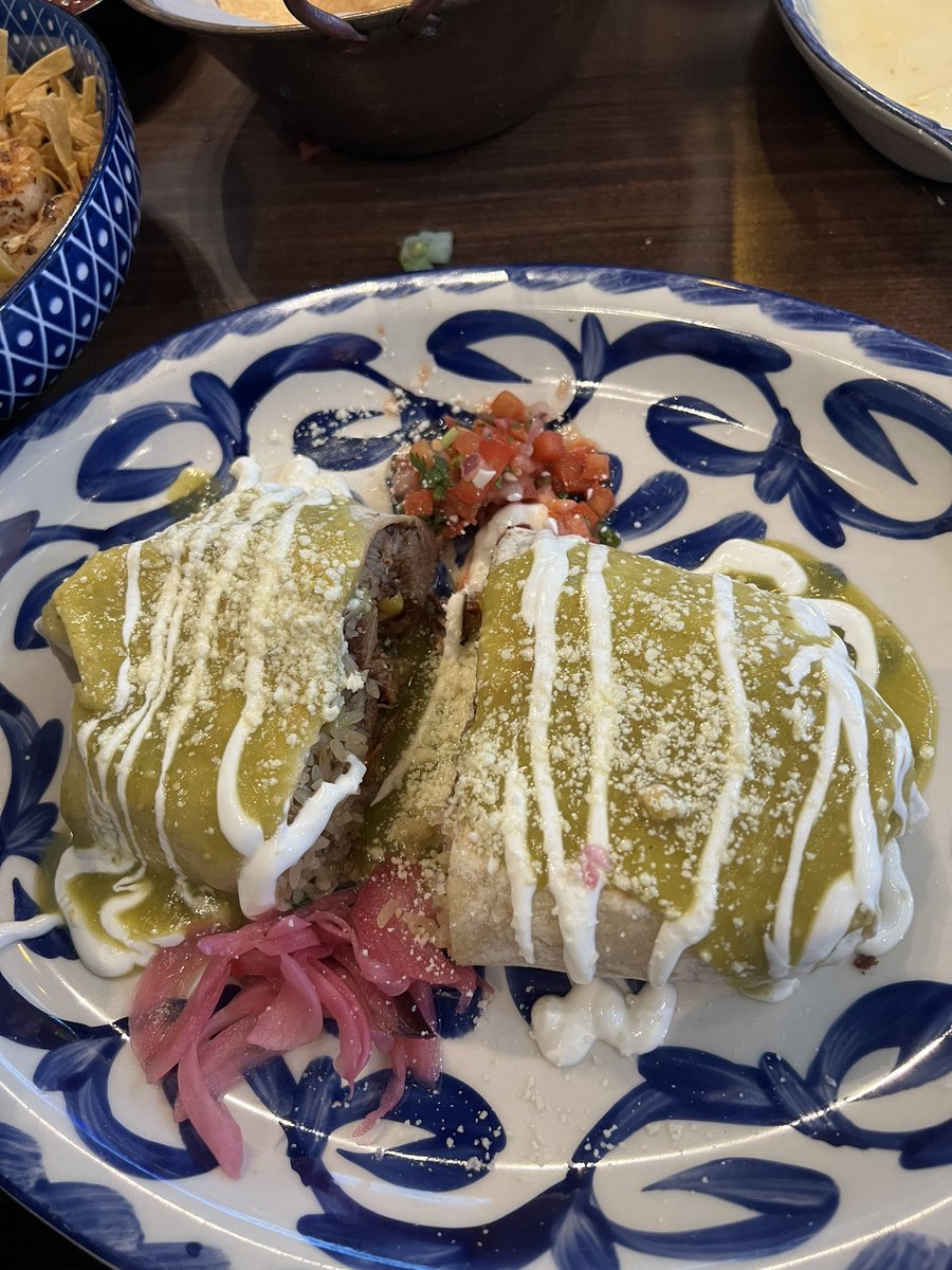 Damn good burrito. <a href="/VivaTacoTequila/">Viva Tacos + Tequila</a>