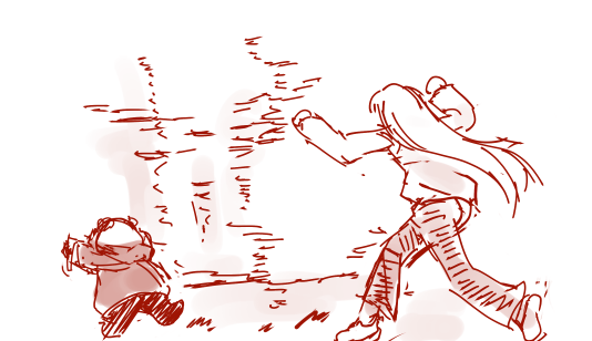 だからこいつはこんだけ素早く走り回るんだー!!! 3歳児の速度で突っ切るように!!!!(そして保護者のタッチダウンが決まる 