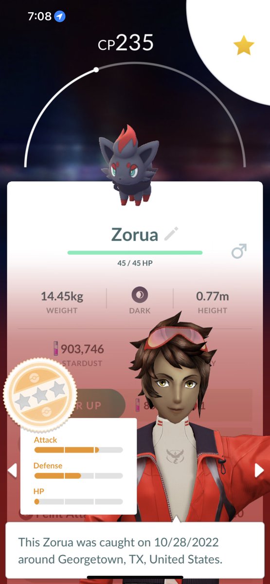 InfamousNolan's tweet photo. Interesting catch of the daily incense #PokemonGO @MYSTIC7 @trnrtips https://t.co/BMw9n4CrIZ