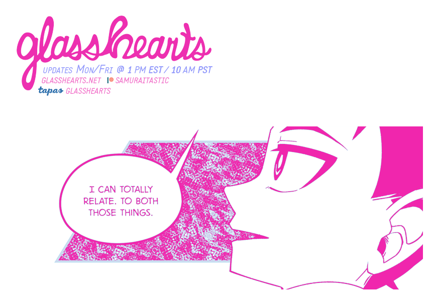 boredom strikes even the most robotic of us.
-------------------------------
read at: https://t.co/3pq0H72rNe 💖
this week's updates are now on tapas! https://t.co/2lxFLfIINM 💖
-------------------------------
#glasshearts #webcomic 