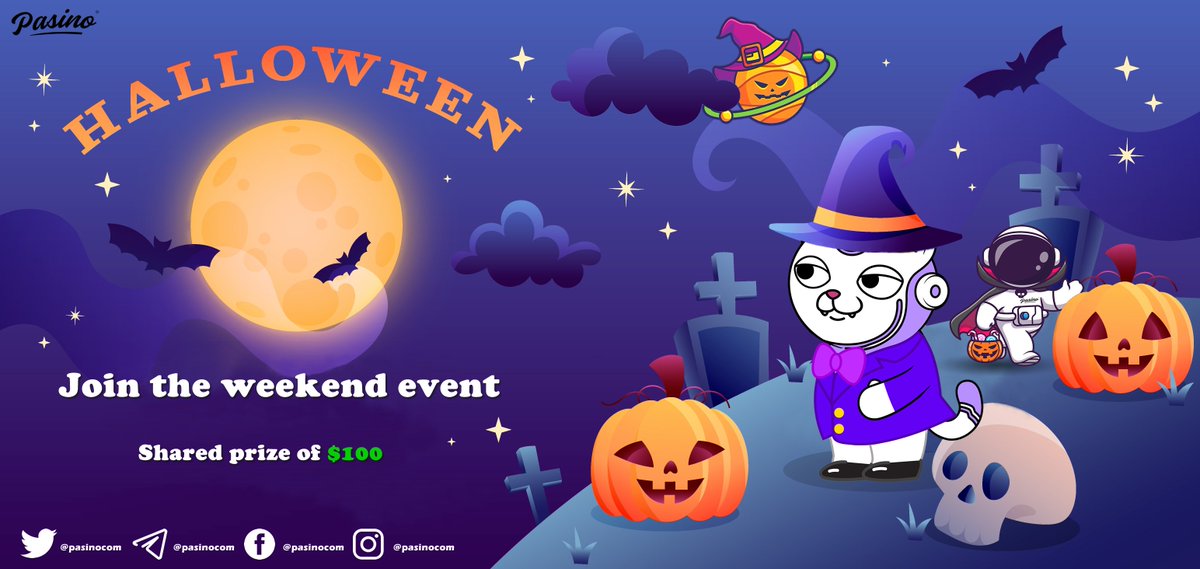 👻🎃 100$ HALLOWEEN GIVEAWAY 🎃 👻

🏆2 Winners x 50$ each

To enter👇
🍬RT + Follow us
🍬Tag a friend to follow us too
🍬Use the hashtag #Giveaway #Halloween

📢Winners announced on October 30th @ 9PM EST
#Binance $DOGE #BTC #GiveawayAlert #AirdropCrypto