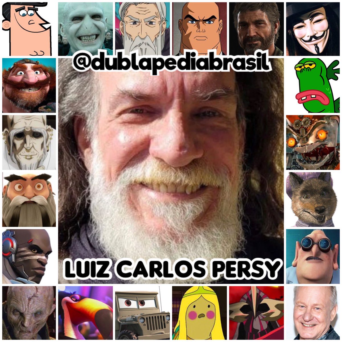 Luiz Carlos Persy, Dublapédia