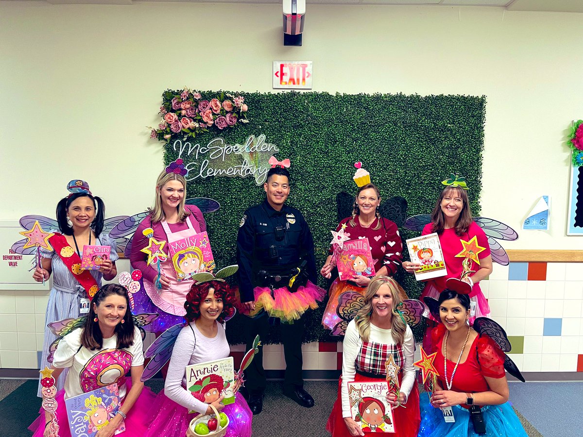Had a blast today at our character book parade! <a href="/McSpeddenES/">McSpeddenES</a> 🧚‍♀️ 🧚‍♂️