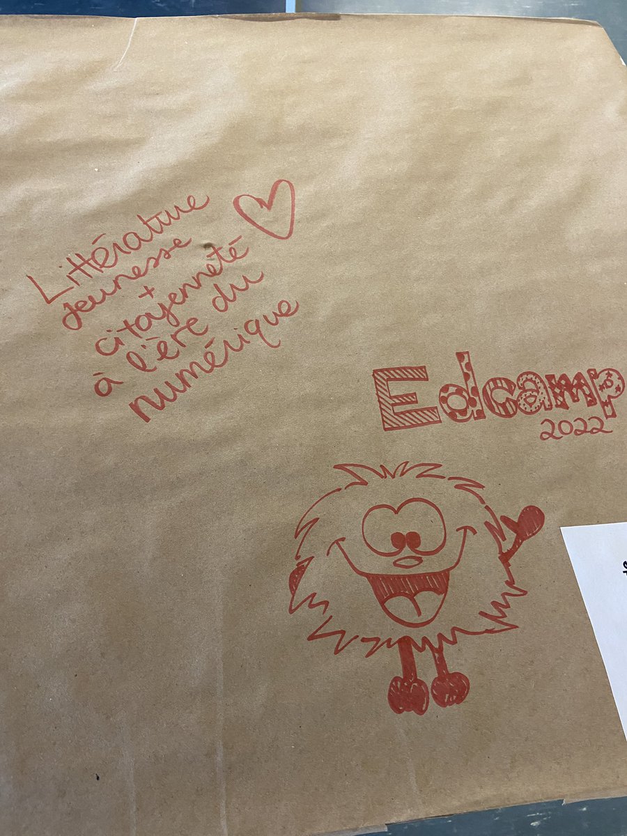 mmegedug's tweet photo. Merci aux participants du EdCamp Le Sommet 2022…et merci d’avoir laisser votre trace aujourd’hui. De beaux échanges entre pédagogues qui ont tous à 💙 la réussite de leurs jeunes. Vous étiez si beaux à voir avec vos yeux pétillants!🤩 #edcamplesommet #cssps #edcamp https://t.co/9iK8qydBRT