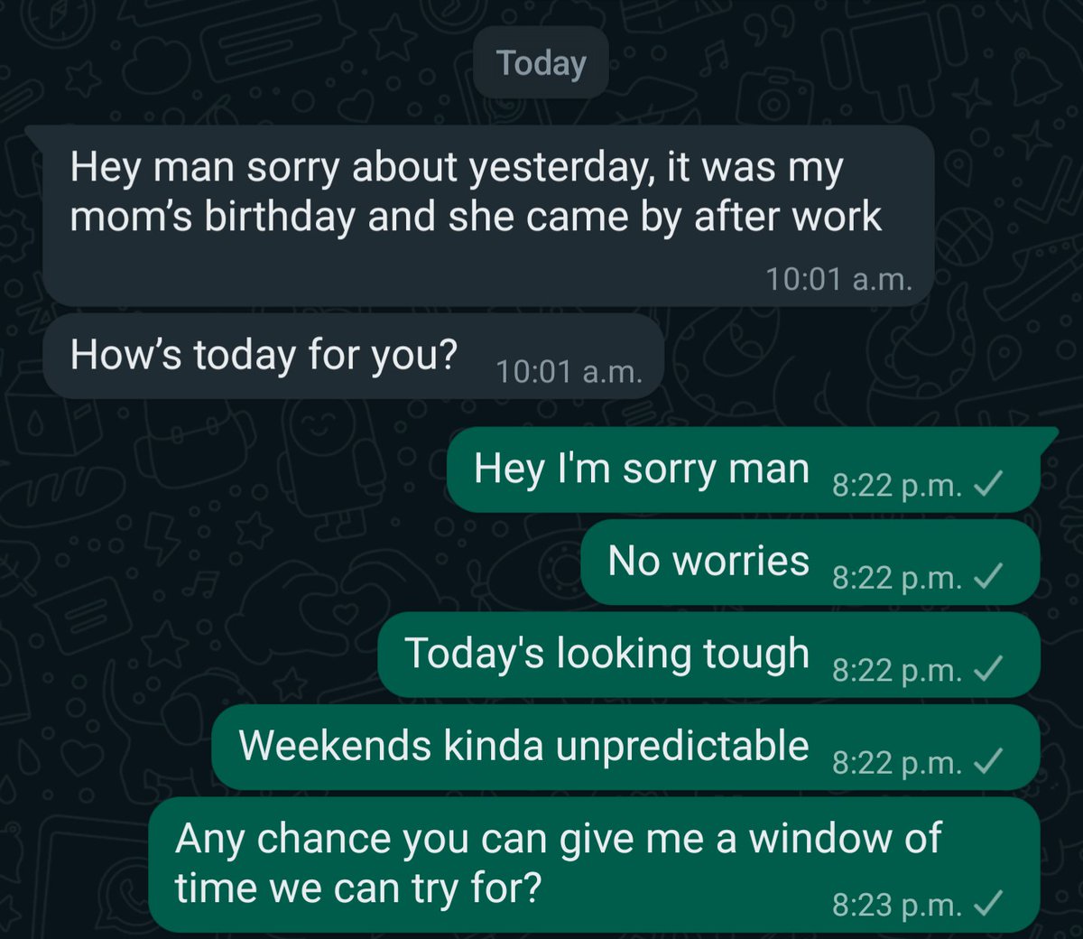 aamullanee's tweet photo. In case anyone's wondering how my adult friendships are going: https://t.co/UbQzFHo47J