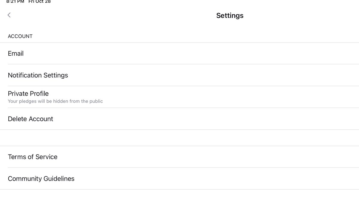 seedtopia's tweet photo. @PatreonSupport I’m trying to link to Discord, but there is no “More” option under Settings that I can see. https://t.co/x7WUBXlqGN