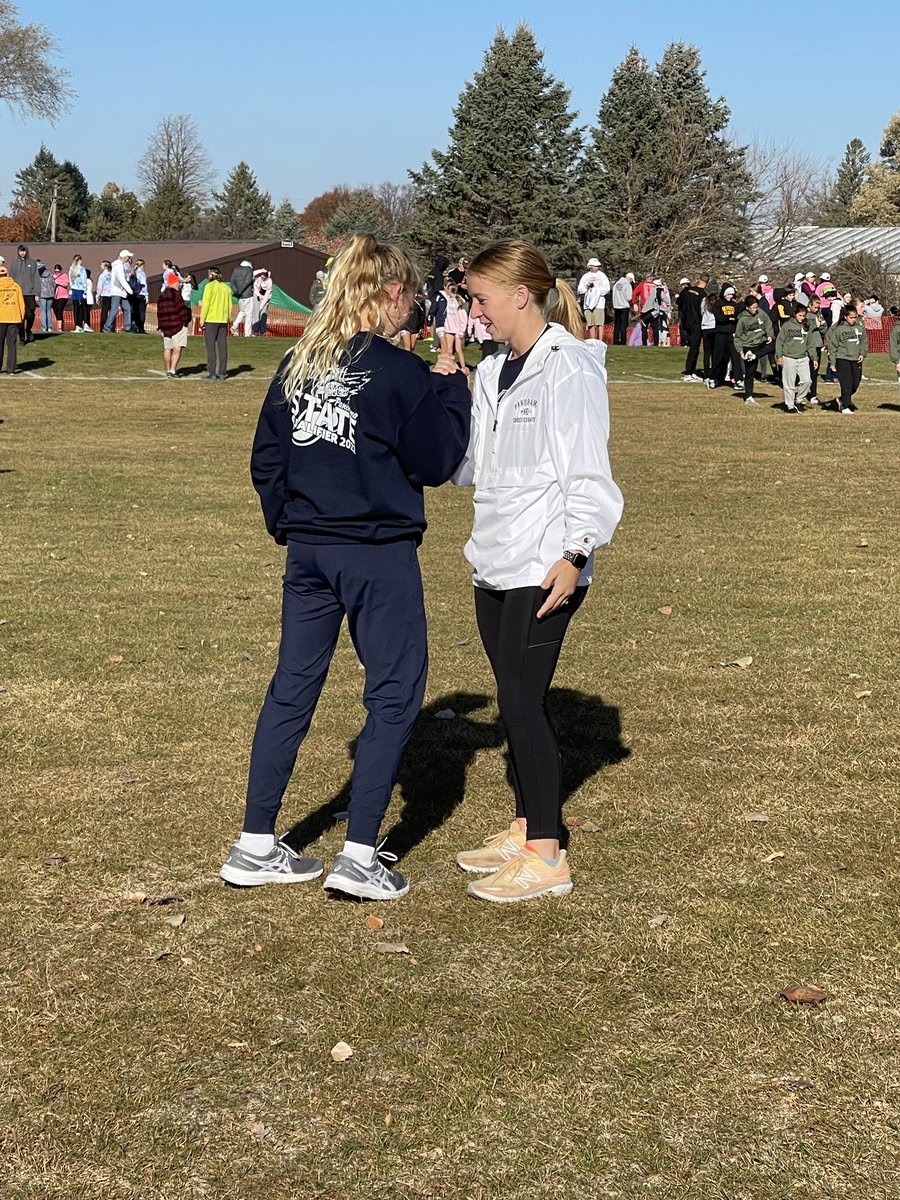 STATE XC RESULTS:  Mary Fett ran a terrific race at the state meet on Friday, October 28th. She ran her life time best of 21:09 (previous best was 21:44) which was good for 54th out of 150 runners! 
Thank you to all for the well wishes &amp; support. Go Panthers!!