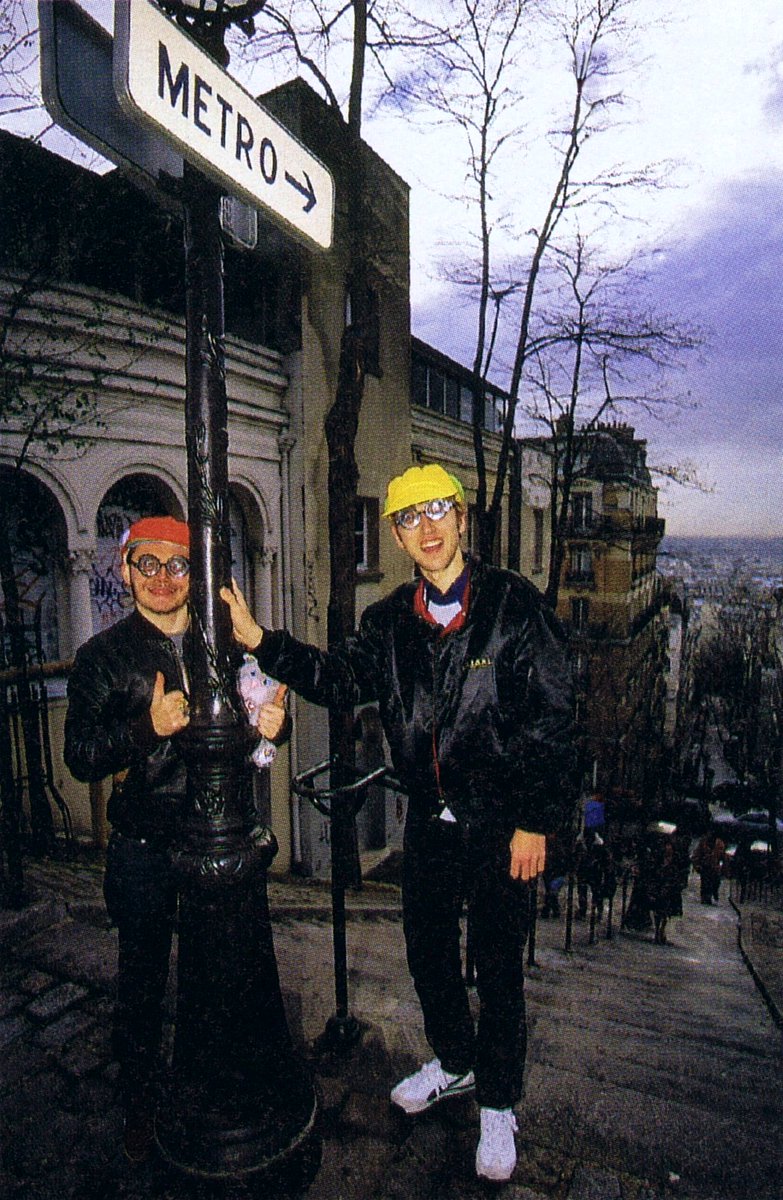 dailydapu's tweet photo. Daft Punk by RIP, 1997 https://t.co/HjzmTXJda9