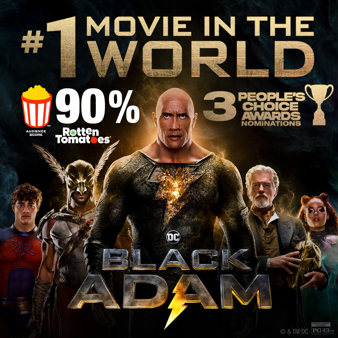 Black Adam Movie on X: Thank you to audiences everywhere for