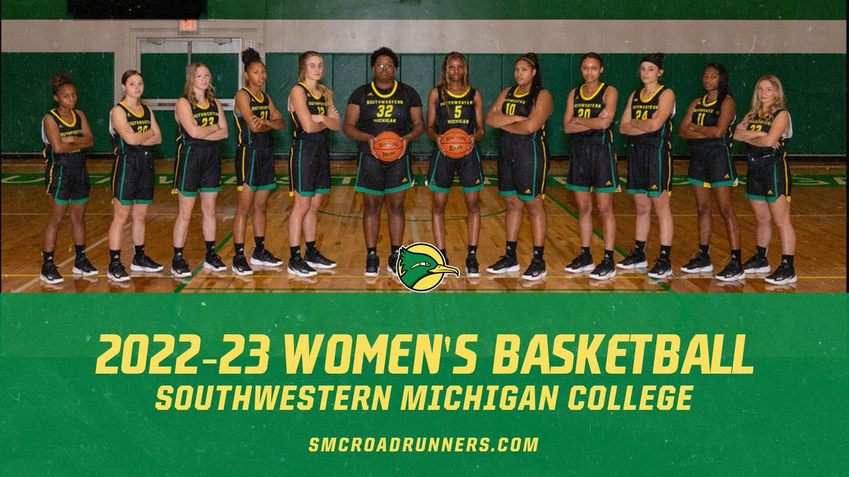 With our home opener just a few days away, it’s time to meet your 2022-23 <a href="/SMCRoadrunners/">SMC Athletics</a> WBB team.  Watch for player introductions posted throughout the weekend.
🟢🟡🏀 #TOUGH