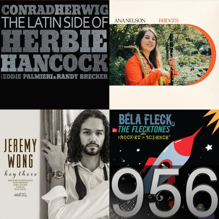 JBRS 956 – Enjoy new albums from CDN singer Jeremy Wong, sx Ana Nelson, bs Jeff Denson, and p Ted Kooshian. Also  Bernie Dresel's Big Band, Conrad Herwig's Latin look at Herbie Hancock, and some older material from Shirley Horn and Dexter Gordon. Jazz-On! mixcloud.com/JazzBoulevardR…