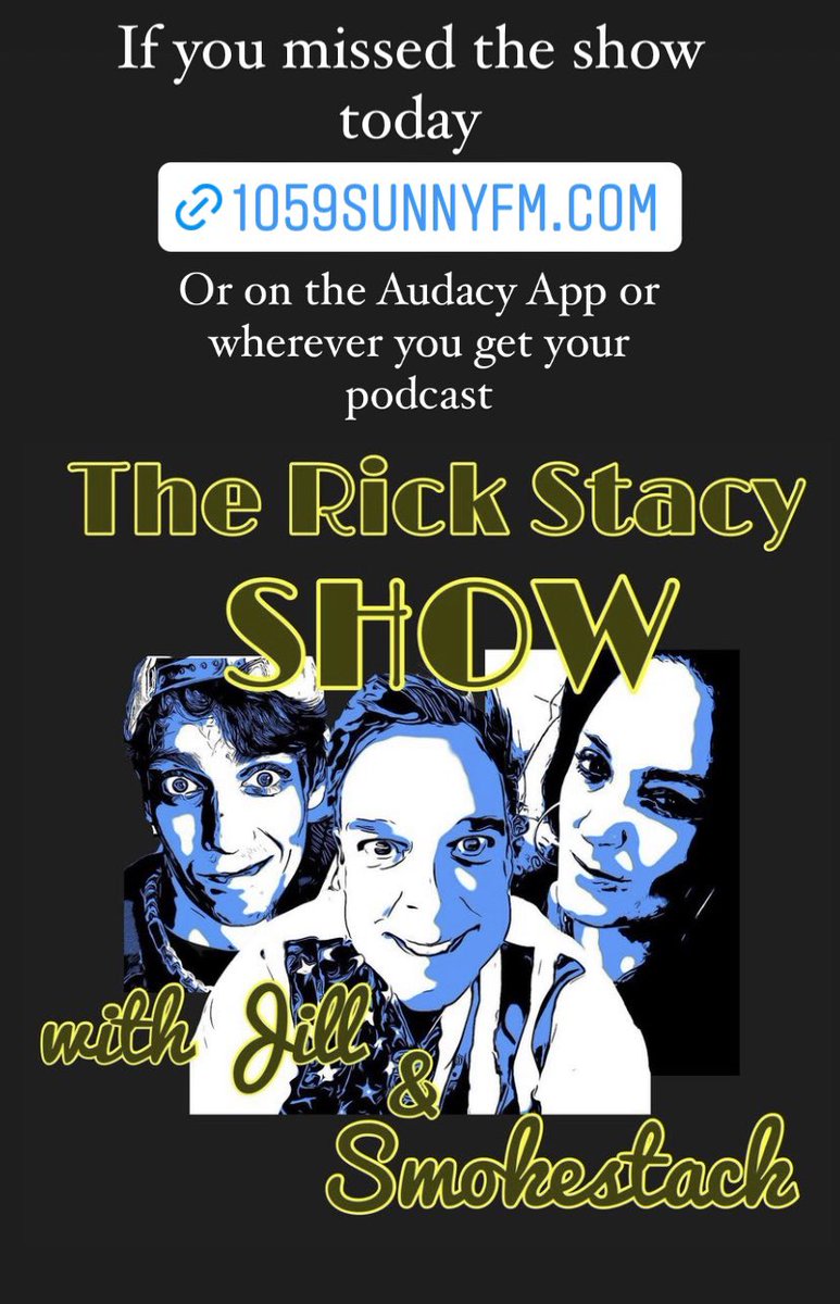 jtbucco's tweet photo. If you missed the show today or this week, check out the podcast daily on the Audacy App, Amazon, Audible or wherever you get your podcast. https://t.co/pWWNqSfSJ7