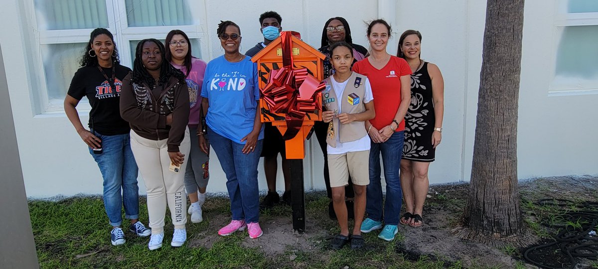 @VillageAVID (@villageavid) on Twitter photo Raising literacy rates at Village Academy as we celebrated the unveiling of our Little Free Library. Thanks Junior League of PB for donating the library. Thanks Vivian & Girl Scouts for choosing Village Academy. <a href="/LaToyaTDixon/">VillagePrincipal</a> <a href="/TamicaWilliams_/">Tamica Williams</a> <a href="/shar_solis/">Shar Solis</a> <a href="/grant_tykisha/">Tykisha Grant</a> Raising literacy rates at Village Academy as we celebrated the unveiling of our Little Free Library. Thanks Junior League of PB for donating the library. Thanks Vivian & Girl Scouts for choosing Village Academy. <a href="/LaToyaTDixon/">VillagePrincipal</a> <a href="/TamicaWilliams_/">Tamica Williams</a> <a href="/shar_solis/">Shar Solis</a> <a href="/grant_tykisha/">Tykisha Grant</a>