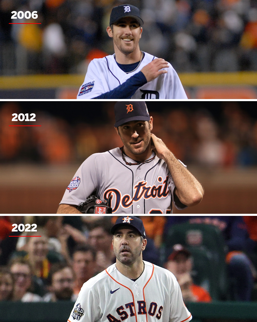 MLB News World Series are kryptonite for Justin Verlander, who has