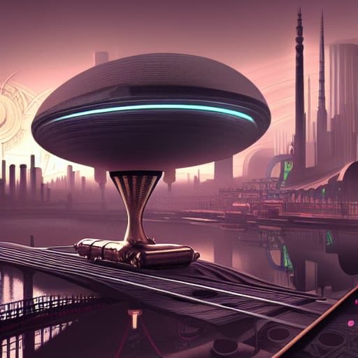 RadicalZephyr's tweet photo. "the pod 1" - made with @NightCafeStudio 

https://t.co/NpM9BbBPKO

#aiart #nightcafe #digitalart https://t.co/g01HUb9syv