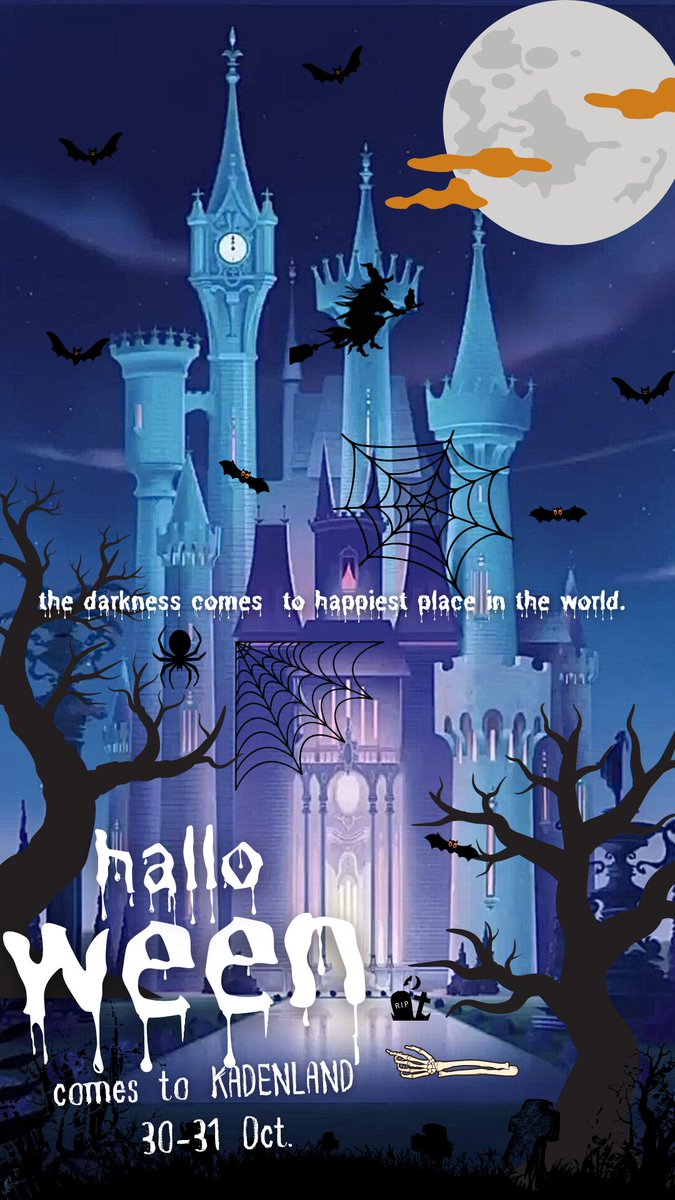 ㅤㅤㅤ
HALLOWEEN COMES TO KADENLAND.

Could their happiness stay forever and ever like a Cinderella after the darkness comes?

30-31 Oct 2022.
ㅤㅤㅤ