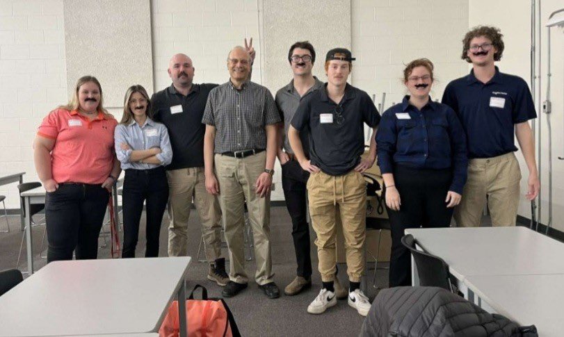 MooreJeeme19's tweet photo. @slcMain First year BScN students dress up as their Anatomy Prof - Dr Elbatarny! Happy Halloween. https://t.co/kQzzODqsa4