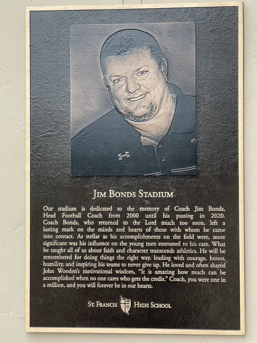 You were one in a million Coach Bonds! We miss you JB. #GoKnights
#BondsStrong