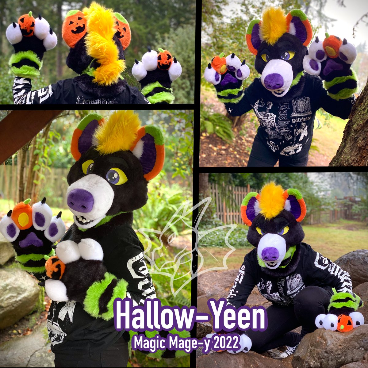 MagicMagey's tweet photo. Happy #FursuitFriday! 💙

I have this “Hallow-yeen” mini-partial who is looking for a home! More details in 🧵⬇️

Shares are super appreciated!! I loved making this suit &amp; hope it can go to a home that loves it just as much! 

🎃1️⃣8️⃣0️⃣0️⃣ (plus 🚢) for this spooky friend!🎃 https://t.co/LdqrAnRsGv