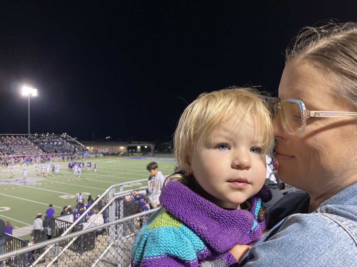 Got the fam out on a Friday night for some  🏈! #rattlerup 🐍