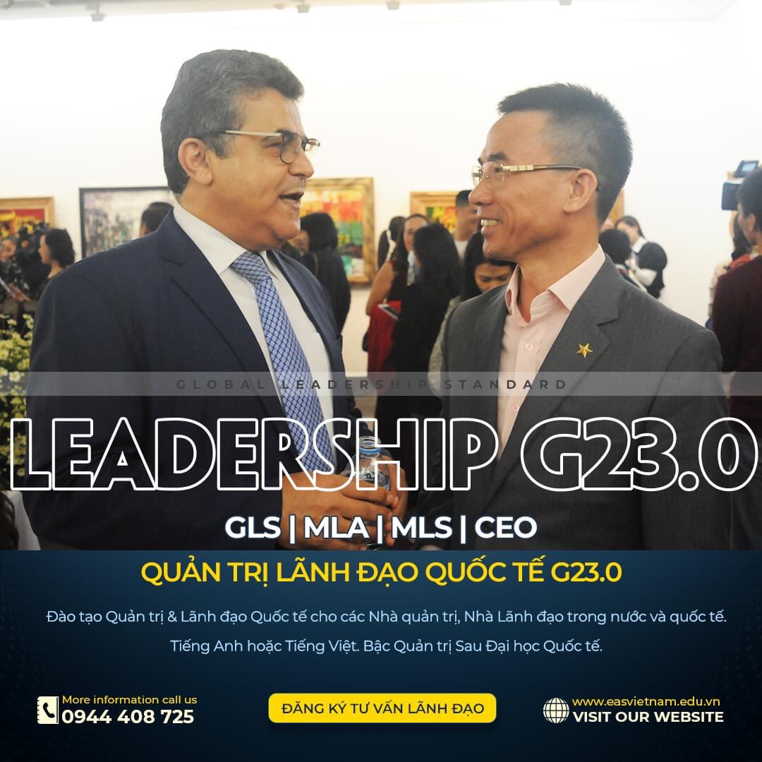 Easvietnam's tweet photo. CHỨNG CHỈ NHÂN LỰC CẤP CAO TOÀN CẦU EAS IHHRM G23.0
Đào tạo “QUẢN TRỊ LÃNH ĐẠO QUỐC TẾ G23.0 ”
https://t.co/gdgRYysdwy
Web: https://t.co/MFReHTtR96 | https://t.co/qIc0VXC0ud
#quantri #lanhdao #CEO #MLS #Leadership #IHHRM https://t.co/sVLKyiWdag