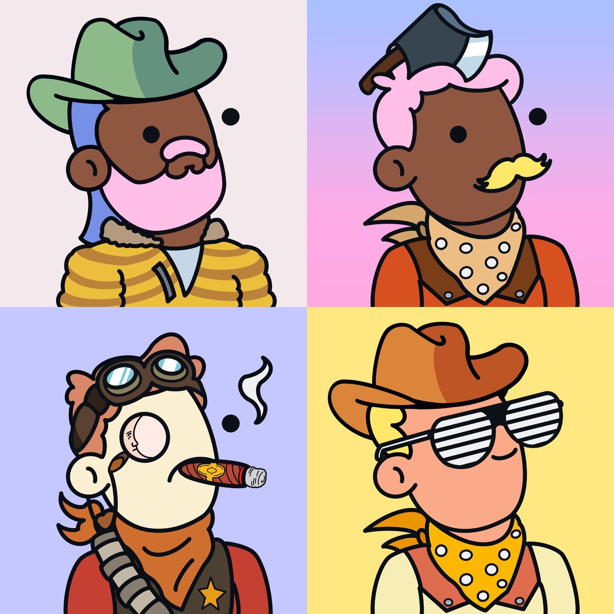 Cool Cowboys | Mint is Live tweet media