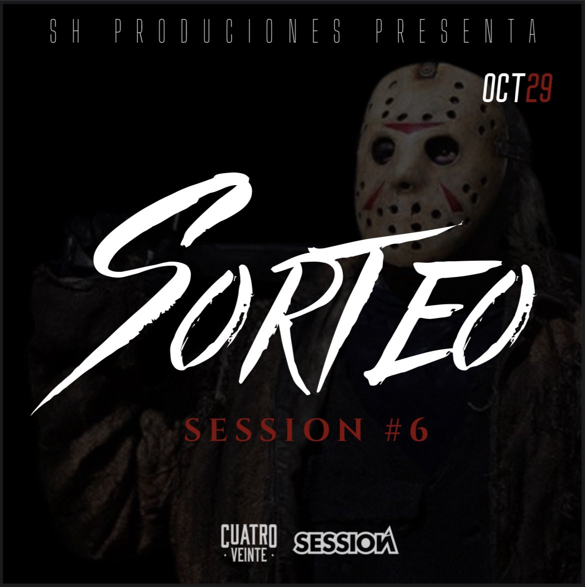 SORTEO Twitter

Session #6 - Halloween.
RT y SEGUIR para participar🤞🏻🍀

📌 Sorteamos 29/10 22:00hs. 

🎃 PREMIOS:
1️⃣ Dos entradas free (pista general).
2️⃣ Un trago a elección para disfrutar el sábado en la Session.
3️⃣ Un trago a elección para disfrutar el sábado en la Session.