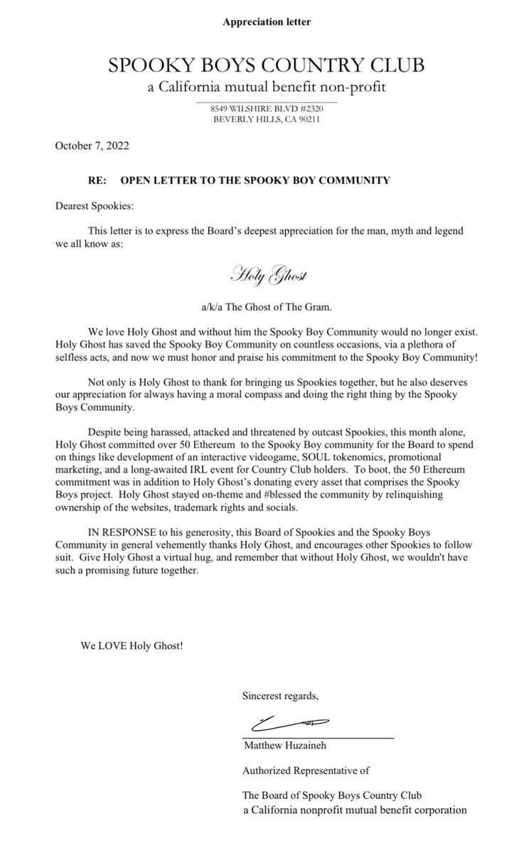 Spooky Boys Country Club tweet media