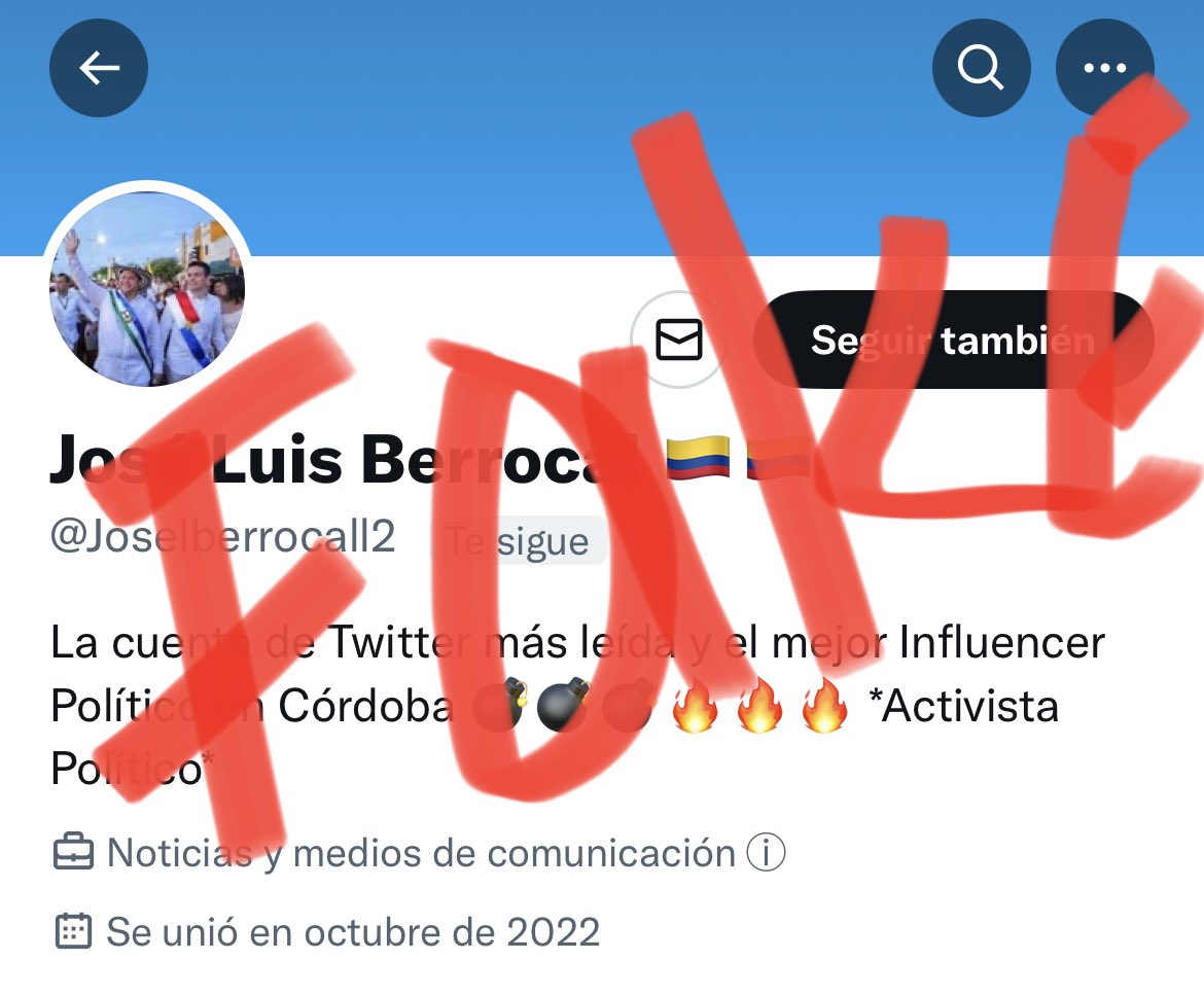 Ojo con esta Fake !