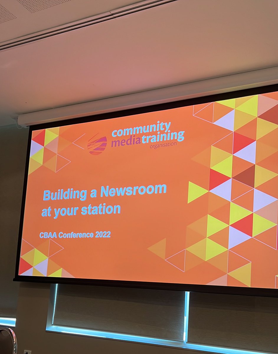 Sahana_Sehgal's tweet photo. Day 2 of the 2022 @CBAA_ conference. Waiting for the @CMT0 to give me some sweet sweet knowledge!!#communitybroadcasting #radio #communityjournalism https://t.co/ykTZDxyG1Y