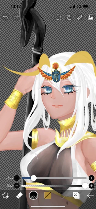今適当に置いてるだけだから歪んでるのですが、スカラベ描いてみましたこんなんなのか???触角なしバージョンでも盛れてたから撮ってみた 
