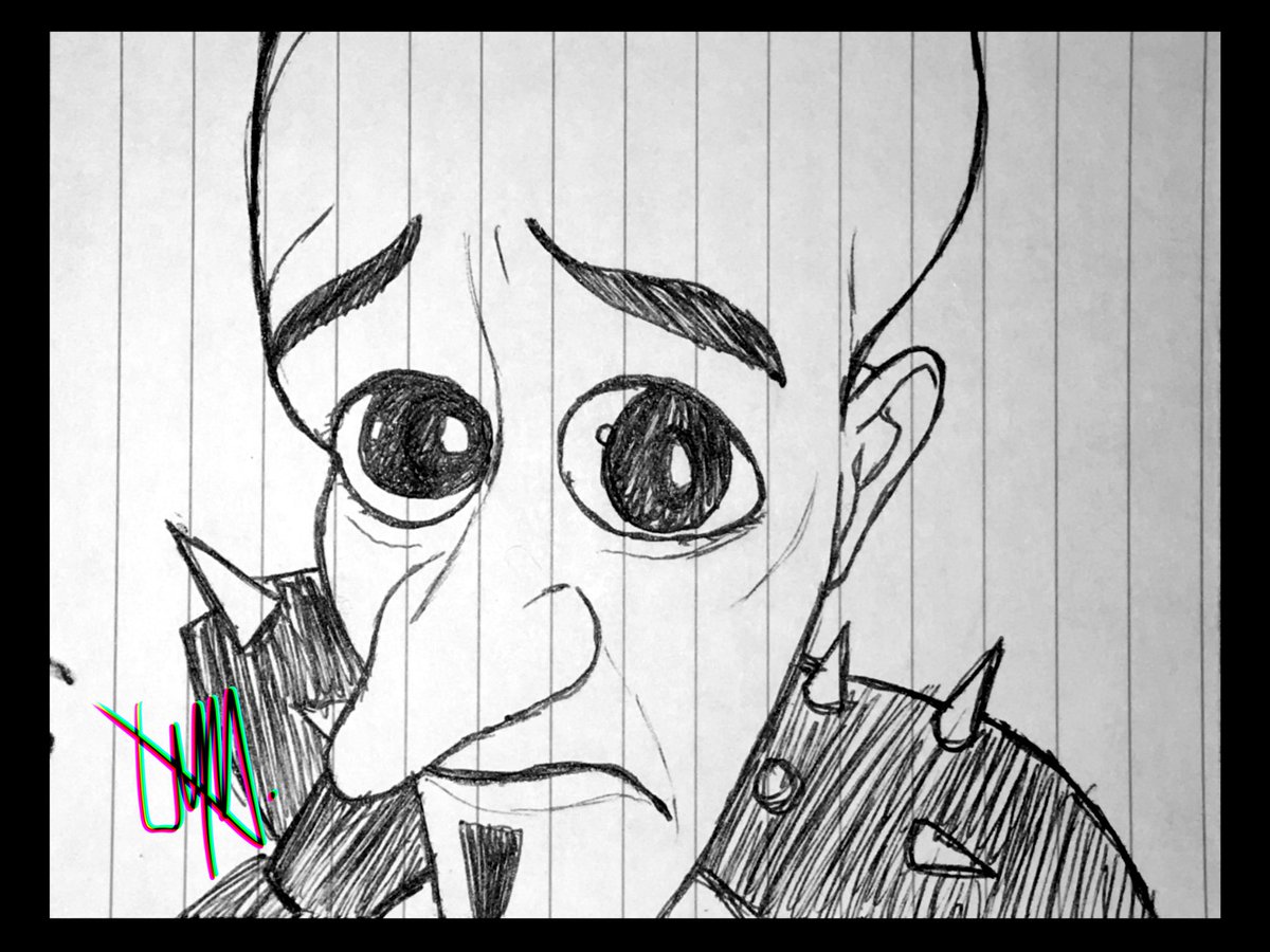 clownxcunt's tweet photo. Day 28 of #inktober2022
No explanation needed.
.
.
.
#nobitches #megamindmeme #megamind #sketch #inktober #meme #blackandwhite https://t.co/02irLtQFZ0