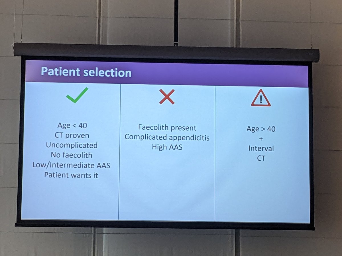 <a href="/HannahJavanmard/">Hannah Javanmard</a> presenting work from <a href="/covidharem/">COVIDHAREM</a> and factors associated with failure of cons mx of appendicitis.

#wses2022 #emgensurg #some4surgery
<a href="/asgbi/">ASGBI</a> <a href="/WSESurgery/">World Soc Emerg Surg</a>