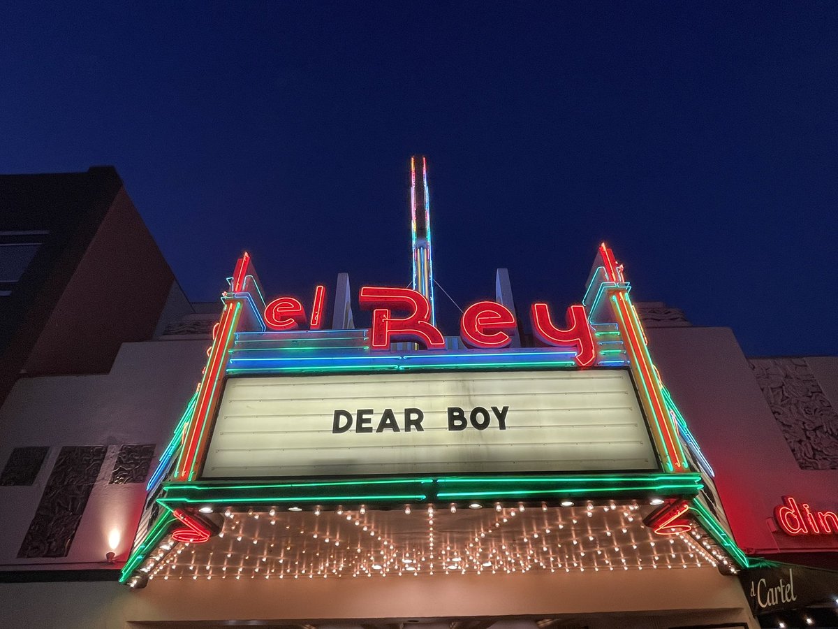 concertfrontrow's tweet photo. @dearboyofficial #ForeverSometimes Album Release tonight @elreytheatre https://t.co/nrvAK7W2un