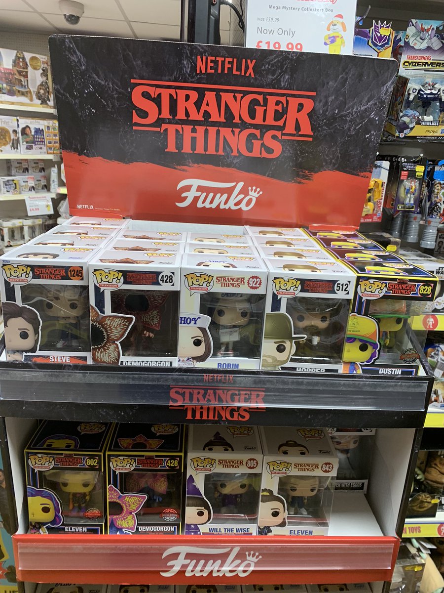 HowleysToy's tweet photo. Funko Stranger Things has arrived!!

#funko #strangerthings #funkostrangerthings #netflix #toymaster #howleys #weymouth #funkocollector #eleven #funkouk https://t.co/PzCXuWOjyB