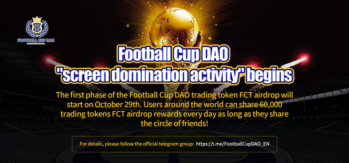 Football Cup DAO tweet media