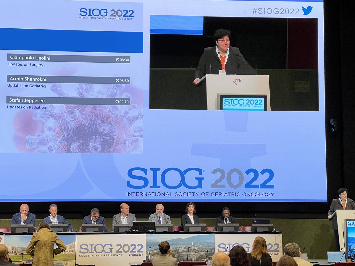 #SIOG2022 Conference has started! Livestream is available
Ready for some rapid-fire updates on #surgery #haematology #geriatrics #translationresearch #radiation #oncology we’ve got you covered, join us in Amphithéâtre A! #joinusnow #GeriOnc @OncoAlert
bit.ly/3SHLRpH