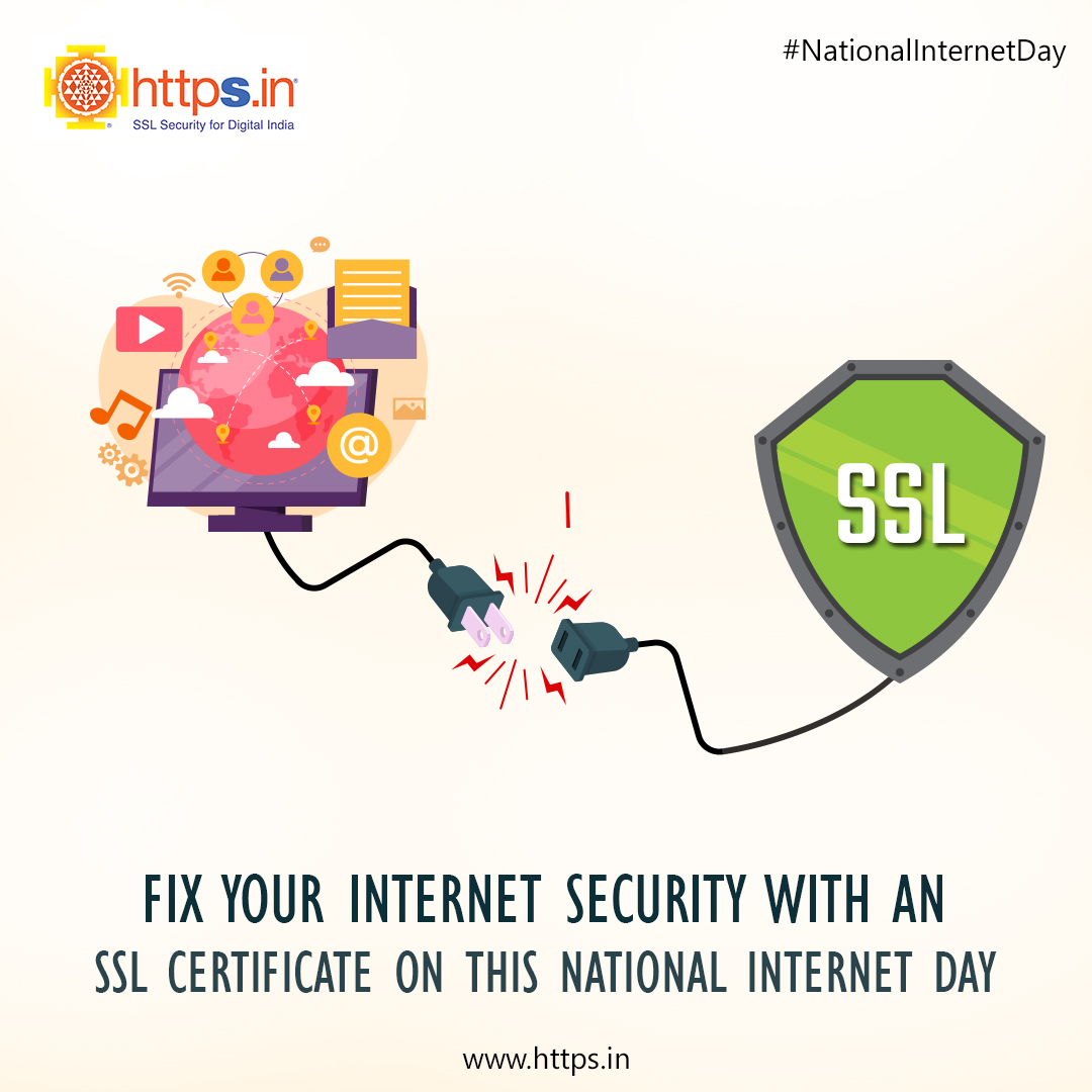 On The Occasion Of #NationalInternetDay,Let Us Come Together & Work Towards Making The #internet Safer & A More #secure Place.

Happy and safe National #InternetDay!

#https #InternetofThings #internetsafety #Website #security #OnlineSafety #StaySafe #Domains #hosting #infosec