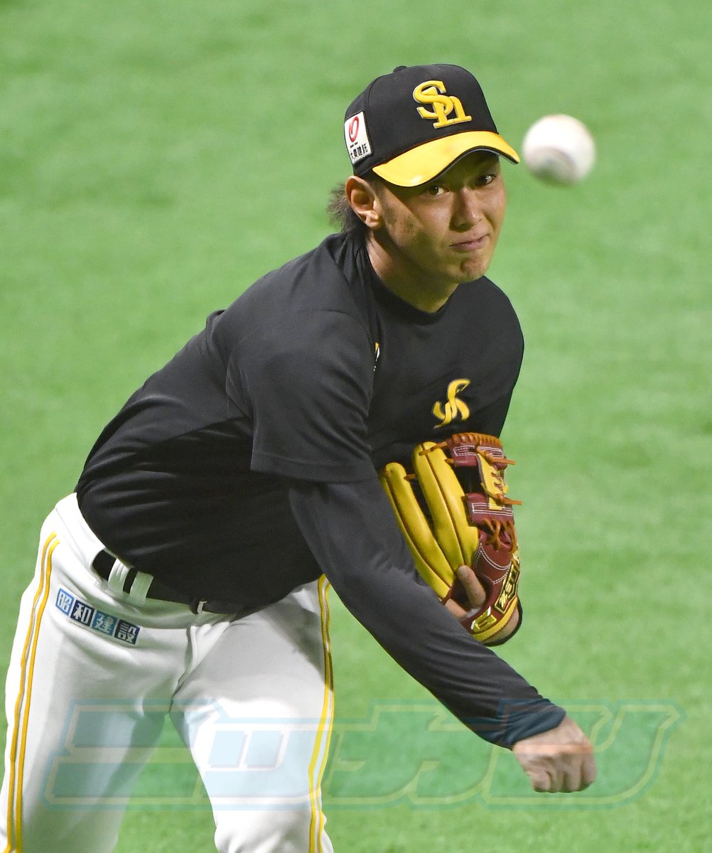 nikkan_hawks's tweet photo. 【取り置き写真📸】

投手 #今宮健太 選手🙆‍♂️

#sbhawks #明豊今宮 https://t.co/312exoWgZO