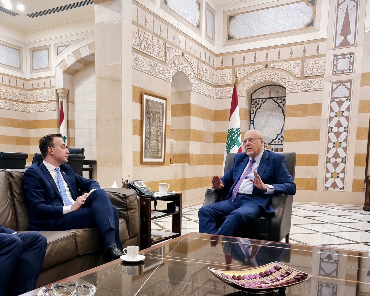 Paul Ziemiak (@paulziemiak) on Twitter photo Important meeting with Prime Minister of Lebanon <a href="/Najib_Mikati/">Najib Mikati</a>. There are many challenges ahead at the moment, the situation is dramatic. We as the EU🇪🇺 and Germany🇩🇪 must therefore put 🇱🇧 more in our focus! Important meeting with Prime Minister of Lebanon <a href="/Najib_Mikati/">Najib Mikati</a>. There are many challenges ahead at the moment, the situation is dramatic. We as the EU🇪🇺 and Germany🇩🇪 must therefore put 🇱🇧 more in our focus!