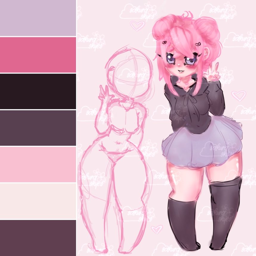 sakuraskyes's tweet photo. 🌸 quick chibi doodle beforree bed =w=💤 ☁️
#sakuraskyes #cuteart #pinkart #animeart #kawaiiart #adopts #oc #adoptartist #originalcharacter #characterdesign #characterartist #artfeature #chibi #chibiart #pinkanime #chibistyle #adopt https://t.co/dWUZuFx0Su