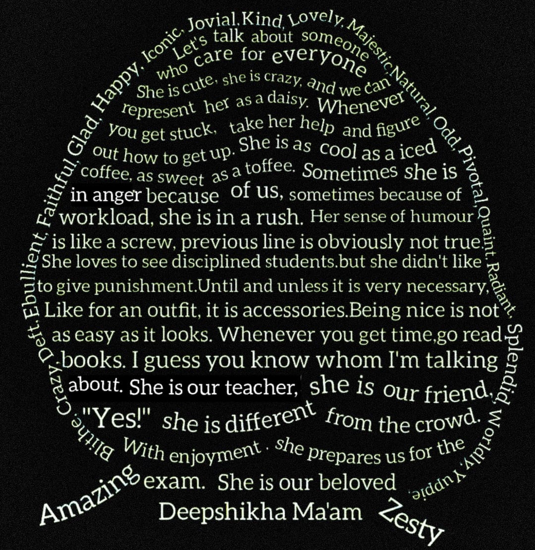 DeepLearnings's tweet photo. @sosesmv  What could be more rewarding than teaching SHAPE Poetry in class.......finally taking the SHAPE of YOU❤️ #proudtobeateacher #ilovemystudents  #happyteacher https://t.co/iUxREVzxb6
